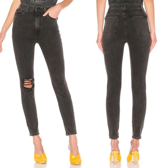 Joe's Jeans The Bella Ankle in Jinelle Faded Black - Picture 1 of 11